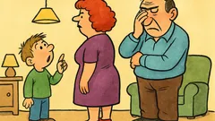 Виц: Тате, знаеш ли колко е висока мама?