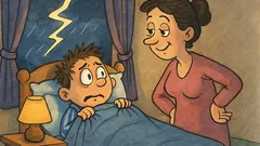 Виц: Иванчо иска мама да спи при него