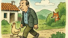 Виц: Мъжете са като кокошките — на 20м