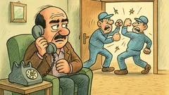 Виц: Ало, защо техниците не дойдоха?