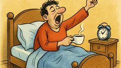 Виц: Ех, колко е хубаво сутрин да станеш