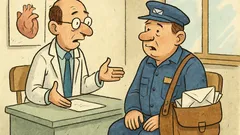 Виц: Кардиологът ми препоръча 3 км дневно