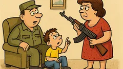 Виц: Тате, защо жените не са в казарма?