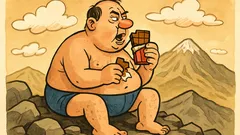 Виц: Изядох шоколад и стигнах Мусала