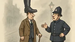 Виц: Лондон, мъгла и ботуш на глава