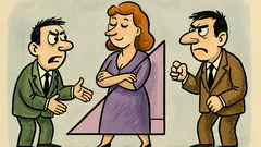 Виц: Два катета искат една хипотенуза