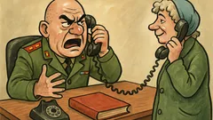 Виц: Една другарка звъни на Мутафчийски