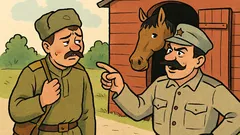 Виц: Петка се жали на Чапаев...