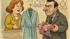 Виц: Мъж купува луксозно бельо в магазин…