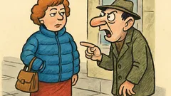 Виц: Муцка, това яке от какво е?