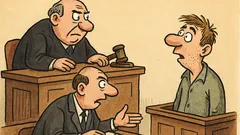Виц: Заседание в съда – тъп предмет…