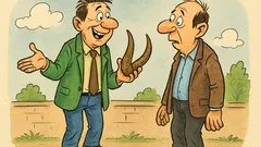 Виц: – Защо си толкова весел?