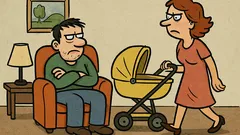 Виц: Най-трудното в отглеждането на дете...